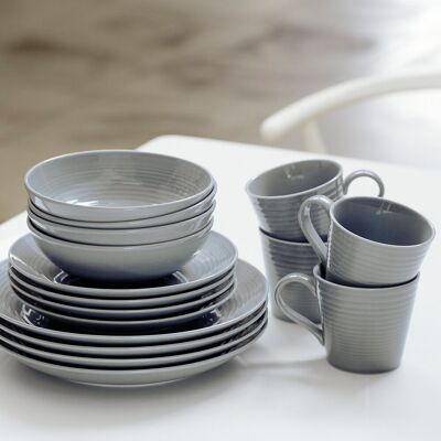 Royal Doulton Gordon Ramsay Maze Stoneware Dinnerware Set - 16 Piece Royal Doulton Gordon Ramsay Maze Stoneware Dinnerware Set - 16 Piece