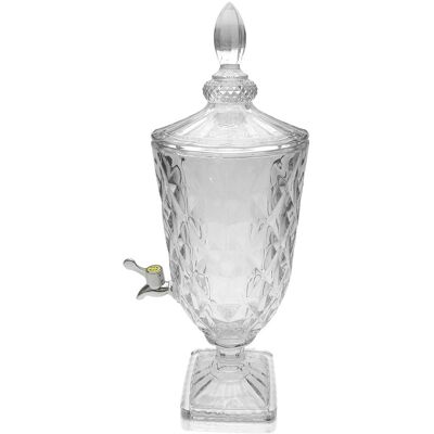 Astoria Grand 3L Beverage Dispenser with Stainless Tap, Glass Drink Dispenser for Parties, Glass Iced Drink Dispenser with Wide Mouth for Party Wedding Home Picnic Swordgrass 3L Astoria Grand 3L Beverage Dispenser with Stainless Tap, Glass Drink Dispenser for Parties, Glass Iced Drink Dispenser with Wide Mouth for Party Wedding Home Picnic Swordgrass 3L