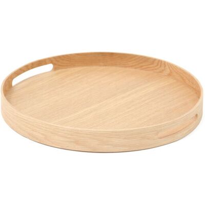 Brayden Studio Menahan Serving Tray Oak 3.5cm H x 30.8cm W x 30.8cm L Brayden Studio Menahan Serving Tray Oak 3.5cm H x 30.8cm W x 30.8cm L