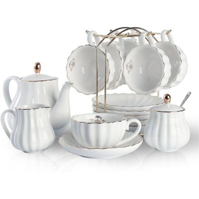 Astoria Grand Karsten 225ml Teapot Set White 225ml Astoria Grand Karsten 225ml Teapot Set White 225ml