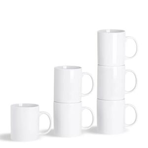Argon Tableware - Classic Mugs - 285ml - White white 9.5 H x 7.8 W cm