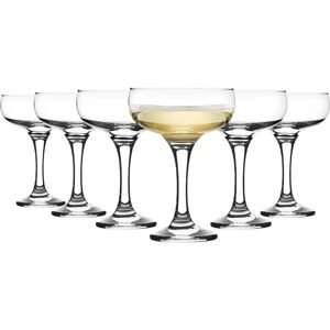 Rink Drink - Champagne Saucers - 235ml 13.5 H x 9.5 W cm