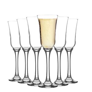 Argon Tableware - Tromba Champagne Flutes - 190ml 22.5 H x 7.0 W cm