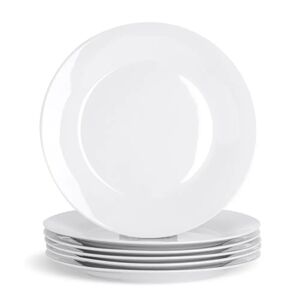 Argon Tableware - Classic Dinner Plates - 27cm - White white