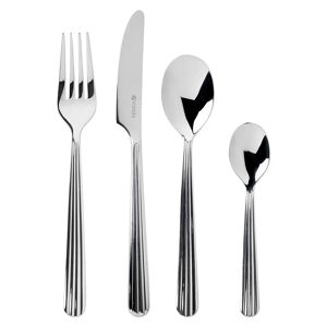 Viners Grace 16 Piece 18/10 Stainless Steel Cutlery Set, Service for 4 gray