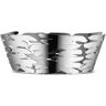 Alessi Steel Fruit Bowl gray 6.5 H x 18.0 W x 19.5 D cm