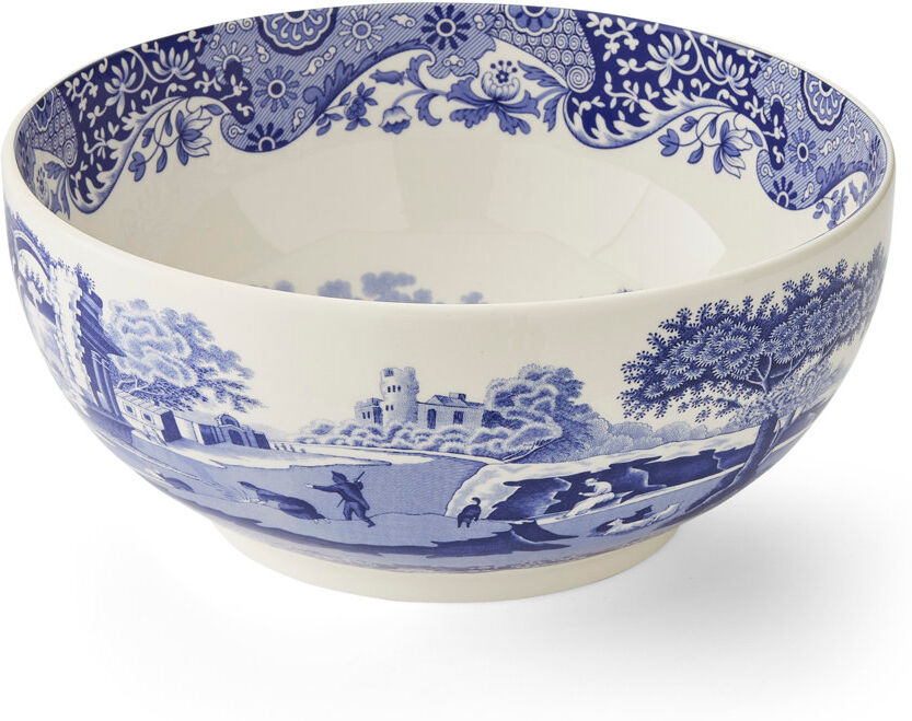 Classic Blue Italian Spode, Serving Bowl Blue;White