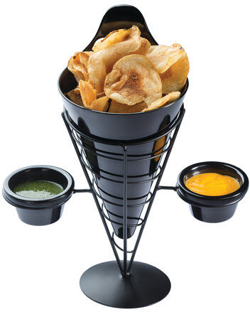 Symple Stuff Lolo Appetizer Cone (Set of 4) Symple Stuff  - Size: