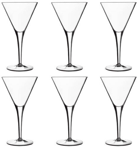 Luigi Bormioli Michelangelo Crystal Martini Glass Luigi Bormioli  - Size: 24cm H Luigi Bormioli Michelangelo Crystal Martini Glass Luigi Bormioli  - Size: 24cm H