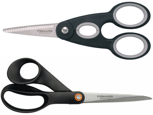 Fiskars Functional Form 2 Piece All-Purpose Kitchen Scissors Set Fiskars  - Size: 1.6L Fiskars Functional Form 2 Piece All-Purpose Kitchen Scissors Set Fiskars  - Size: 1.6L