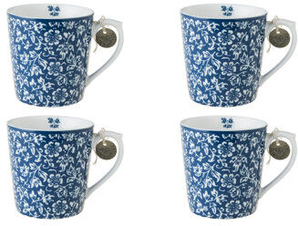 Laura Ashley Sweet Allysum Bone China Mug Laura Ashley  - Size: Under 15 cm Laura Ashley Sweet Allysum Bone China Mug Laura Ashley  - Size: Under 15 cm