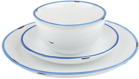 Canvas Home Tinware Dinner Plate Canvas Home Colour: White  - Size: Canvas Home Tinware Dinner Plate Canvas Home Colour: White  - Size: