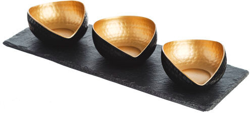 Canora Grey Waltham Cross 4 Piece Serving Tray Set Canora Grey  - Size: 90cm H x 90cm W Canora Grey Waltham Cross 4 Piece Serving Tray Set Canora Grey  - Size: 90cm H x 90cm W