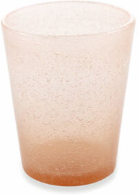 Villa d'Este Home Cancun 330ml Drinking Glass Villa d'Este Home Colour: Pink Salmon  - Size: 43cm H X 22cm W X 22cm D Villa d'Este Home Cancun 330ml Drinking Glass Villa d'Este Home Colour: Pink Salmon  - Size: 43cm H X 22cm W X 22cm D