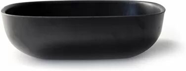 Hykkon Amir Pasta Bowl Hykkon Colour: Black 16cm H x 14cm W x 14cm D