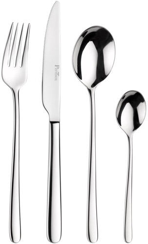 Pintinox Sky 24 Piece 18/10 Stainless Steel Cutlery Set, Service for 6 Pintinox Colour: Mirror-Polished Pintinox Sky 24 Piece 18/10 Stainless Steel Cutlery Set, Service for 6 Pintinox Colour: Mirror-Polished