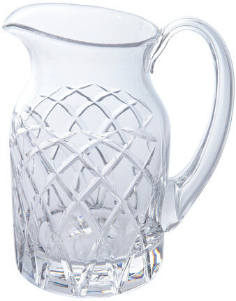 Royal Brierley Harris 1.5L Water Jug Royal Brierley Colour: Clear, Size: 17cm H x 13.1cm W x 13.1cm D  - Size: 10cm H X 8cm W X 8cm D Royal Brierley Harris 1.5L Water Jug Royal Brierley Colour: Clear, Size: 17cm H x 13.1cm W x 13.1cm D  - Size: 10cm H X 8cm W X 8cm D
