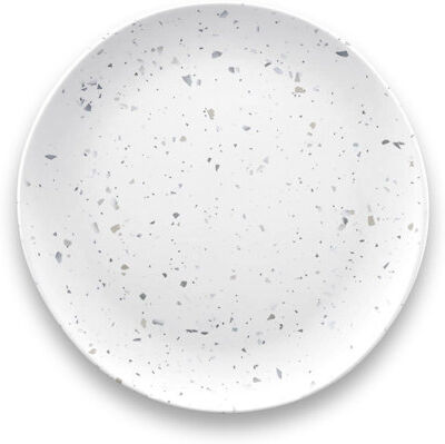 Tar Hong Terrazzo 22cm Melamine Salad or Dessert Plate (Set of 4) Tar Hong  - Size: Under 15 cm Tar Hong Terrazzo 22cm Melamine Salad or Dessert Plate (Set of 4) Tar Hong  - Size: Under 15 cm
