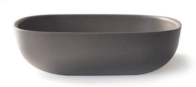 Hykkon Amir Pasta Bowl Hykkon Colour: Smoke 16cm H x 14cm W x 14cm D Hykkon Amir Pasta Bowl Hykkon Colour: Smoke 16cm H x 14cm W x 14cm D