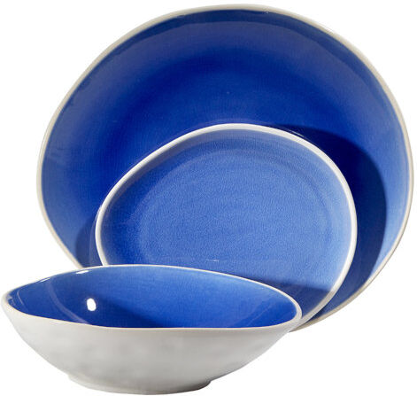 Fairmont and Main Ltd Vie Naturelle 12 Piece Dinnerware Set, Service for 4 Fairmont and Main Ltd Colour: Blue Fairmont and Main Ltd Vie Naturelle 12 Piece Dinnerware Set, Service for 4 Fairmont and Main Ltd Colour: Blue
