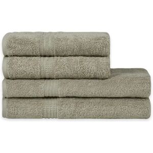 Bown Of London 4 Piece Multi-Size Towel Bale gray/brown 70.0 W cm