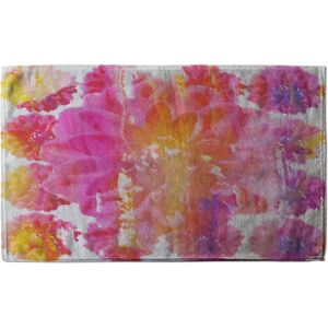 Ebern Designs Blossom Tea Towel orange/pink/red 25.0 H x 16.0 W cm