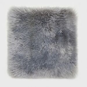 Fairmont Park Teton Sheepskin Scatter Cushion Cover gray 40.0 H x 40.0 W x 1.0 D cm