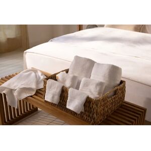 Surrey Down Spa 8 Piece Luxury Hotel Towel Bundle Set white