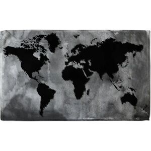 East Urban Home Eastville Bath Towel Single Piece black/gray 80.0 W cm