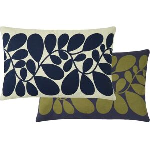 Orla Kiely Sycamore Stripe 40X60cm Feather Cushion green/white/blue 40.0 H x 60.0 W x 10.0 D cm