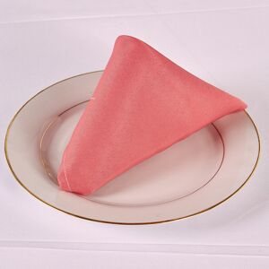 Symple Stuff 100% Polyester 200GSM Napkins Imported High Quality Material Table Ware Dinner Ware Durable Reusable 50PC Pink
