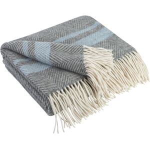 17 Stories Merino Wool Blanket Gurekam Grey/Blue 140cm W X 200cm L 17 Stories Merino Wool Blanket Gurekam Grey/Blue 140cm W X 200cm L