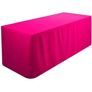 Symple Stuff Fitted 100% Polyester Tablecloth Premium Qualitytable Cover 4 Feet Diameter Pink 76.2cm W x 243.84cm L Symple Stuff Fitted 100% Polyester Tablecloth Premium Qualitytable Cover 4 Feet Diameter Pink 76.2cm W x 243.84cm L