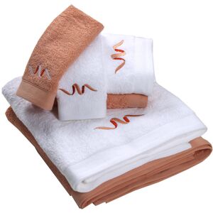 17 Stories Brokenshire 6 Piece Multi-Size Set Peach Bath Sheet;Hand Towel;Fingertip Towel 17 Stories Brokenshire 6 Piece Multi-Size Set Peach Bath Sheet;Hand Towel;Fingertip Towel