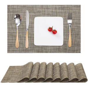 Ebern Designs Polyvinyl Chloride Placemat Caramel 45cm W X 30cm L X 0.1cm D Ebern Designs Polyvinyl Chloride Placemat Caramel 45cm W X 30cm L X 0.1cm D