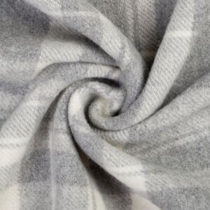 Brambly Cottage Odelina Blanket Made Of Cashmere And Merino Wool Gray 140cm W X 200cm L Brambly Cottage Odelina Blanket Made Of Cashmere And Merino Wool Gray 140cm W X 200cm L