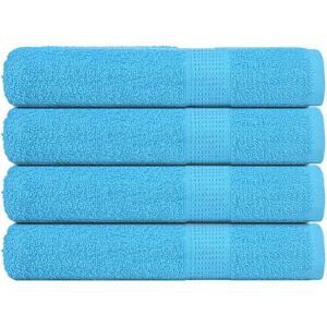 Ebern Designs Reshod 100% Cotton Bath Towels - Set of 4 Turquoise Beach Towel Ebern Designs Reshod 100% Cotton Bath Towels - Set of 4 Turquoise Beach Towel