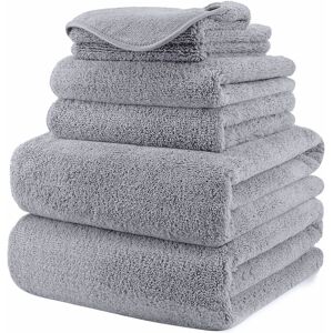 Emilyna Bath Towels Grey Washcloth;Hand Towel;Bath Towel Emilyna Bath Towels Grey Washcloth;Hand Towel;Bath Towel