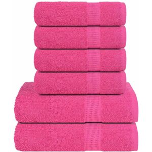 Ophelia & Co. Towel Set 360 Gsm 100% Cotton Pink Hand Towel;Bath Towel Ophelia & Co. Towel Set 360 Gsm 100% Cotton Pink Hand Towel;Bath Towel