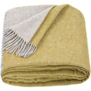 17 Stories Merino Wool Blanket Gurdarshan Mustard Yellow 140cm W X 200cm L 17 Stories Merino Wool Blanket Gurdarshan Mustard Yellow 140cm W X 200cm L