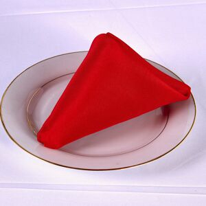 Symple Stuff 100% Polyester 200GSM Napkins Imported High Quality Material Table Ware Dinner Ware Durable Reusable 50PC Red Symple Stuff 100% Polyester 200GSM Napkins Imported High Quality Material Table Ware Dinner Ware Durable Reusable 50PC Red