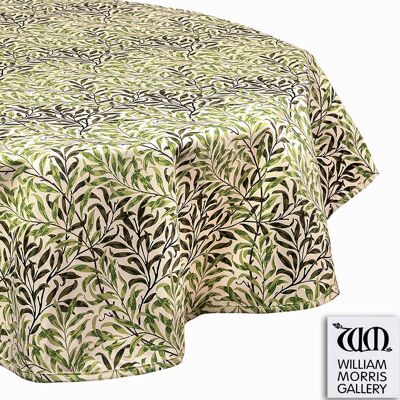 Brambly Cottage Hinsdale Willow Tablecloth Green 132cm W x 178cm L Brambly Cottage Hinsdale Willow Tablecloth Green 132cm W x 178cm L
