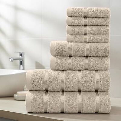 17 Stories 100% Cotton Mulit-Size Set Beige 17 Stories 100% Cotton Mulit-Size Set Beige