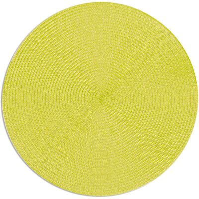 Excelsa Round Sphere Placemats Green 36cm W X 36cm L X 0.1cm D Excelsa Round Sphere Placemats Green 36cm W X 36cm L X 0.1cm D