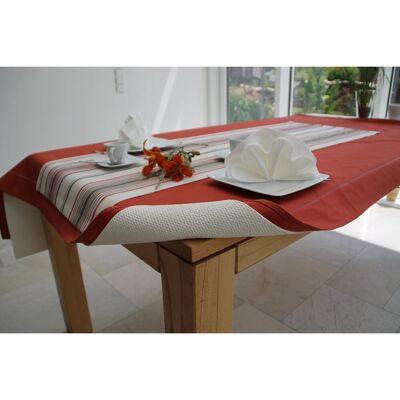 Symple Stuff Borman Compact Table Protector (Tablecloth underlay) White 140cm W x 250cm L Symple Stuff Borman Compact Table Protector (Tablecloth underlay) White 140cm W x 250cm L