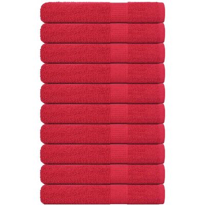 17 Stories Sawiki 100% Cotton Bath Towels Red 17 Stories Sawiki 100% Cotton Bath Towels Red