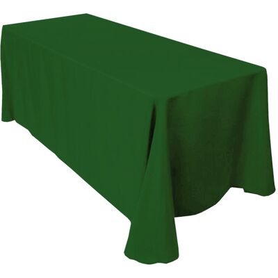 Symple Stuff RE-10PCBurgundy Polyester Tablecloth Green 220.5cm W x 323.4cm L Symple Stuff RE-10PCBurgundy Polyester Tablecloth Green 220.5cm W x 323.4cm L