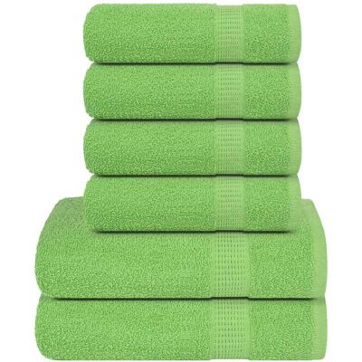 Ophelia & Co. Towel Set 360 Gsm 100% Cotton Green Hand Towel;Bath Towel Ophelia & Co. Towel Set 360 Gsm 100% Cotton Green Hand Towel;Bath Towel