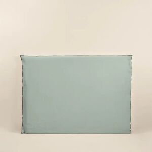 Madura Carlina Linen 100% Zip Headboard Cover green/blue 134.0 H x 210.0 W cm