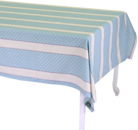 August Grove Mexia Tablecloth August Grove Colour: Blue, Size: 140cm W x 180cm L  - Size: W235 x L250cm August Grove Mexia Tablecloth August Grove Colour: Blue, Size: 140cm W x 180cm L  - Size: W235 x L250cm
